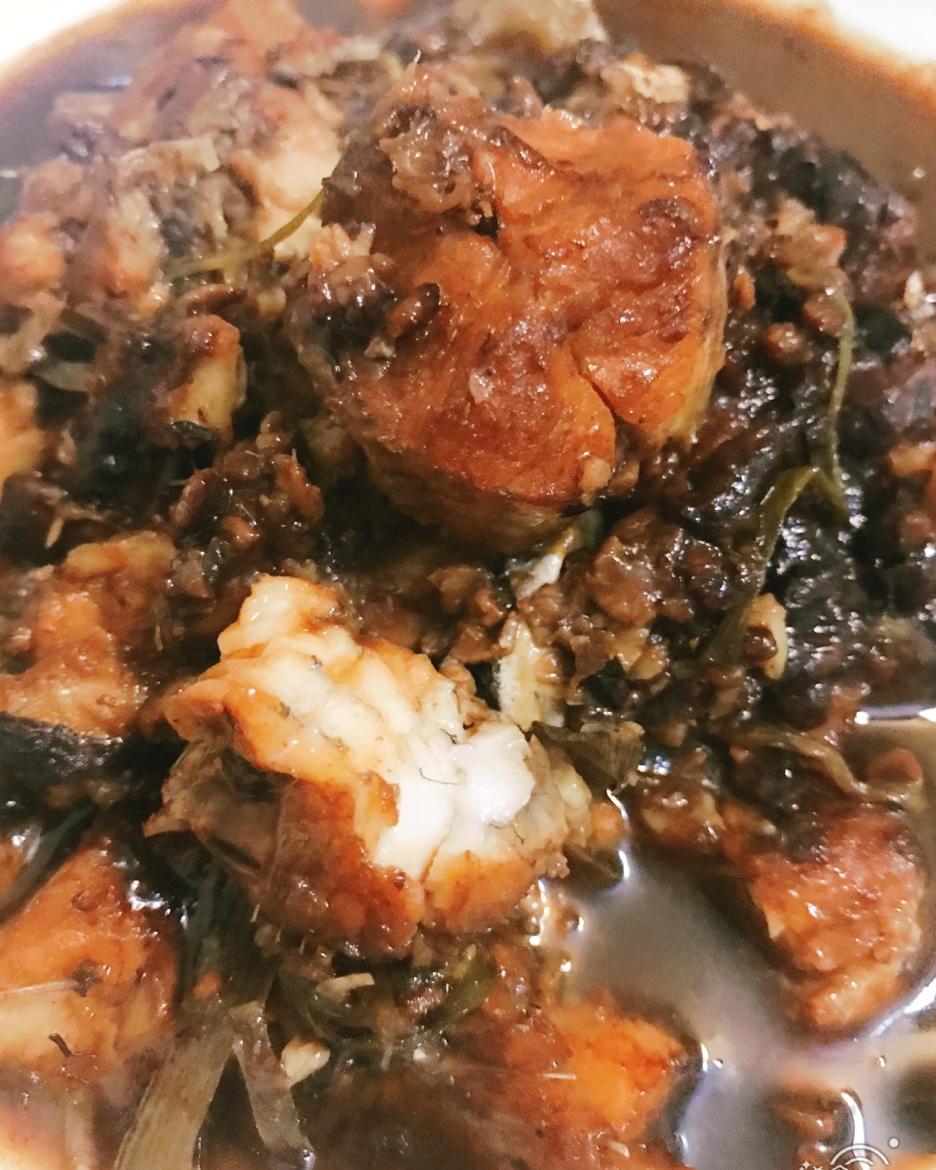 豆豉红烧鱼