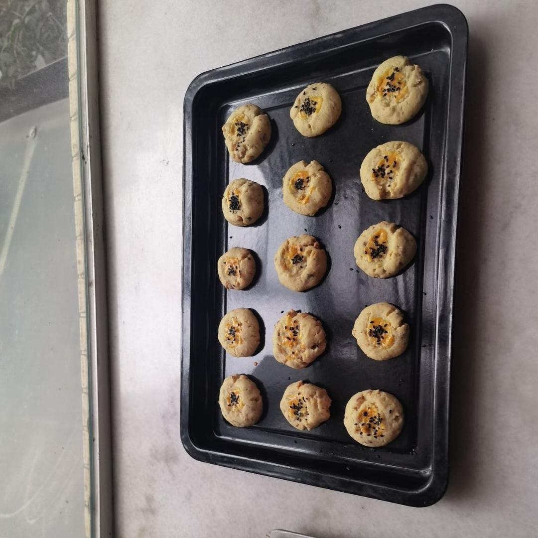 小核桃酥饼干🍪（能吃到核桃颗粒的桃酥）