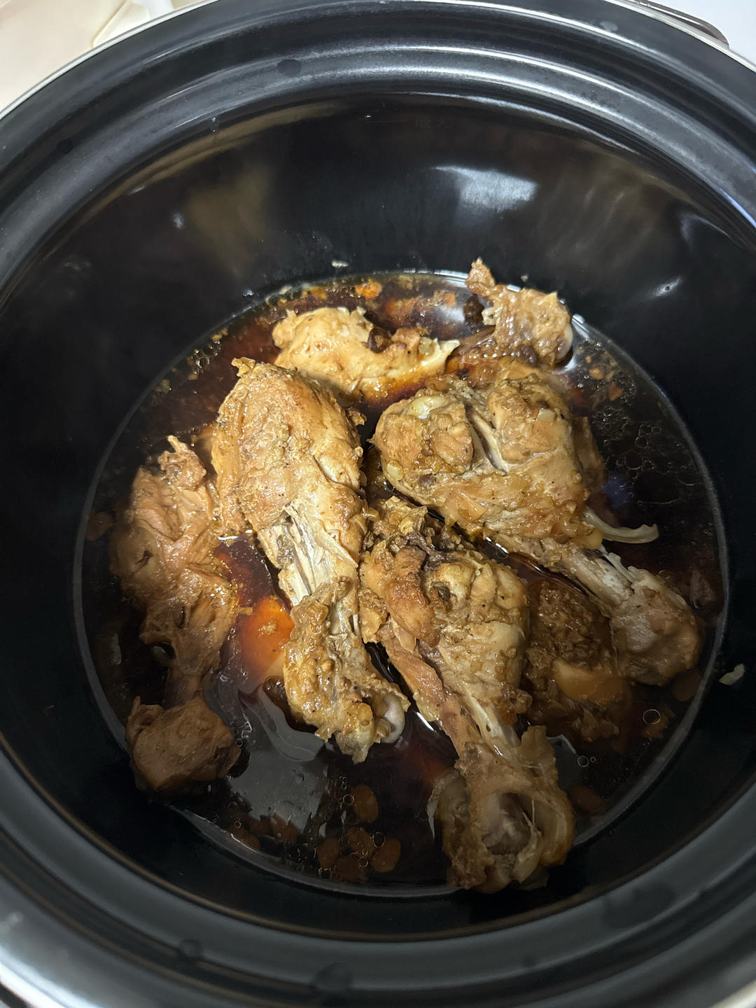 不需要厨艺的减脂餐——电饭煲焖鸡腿