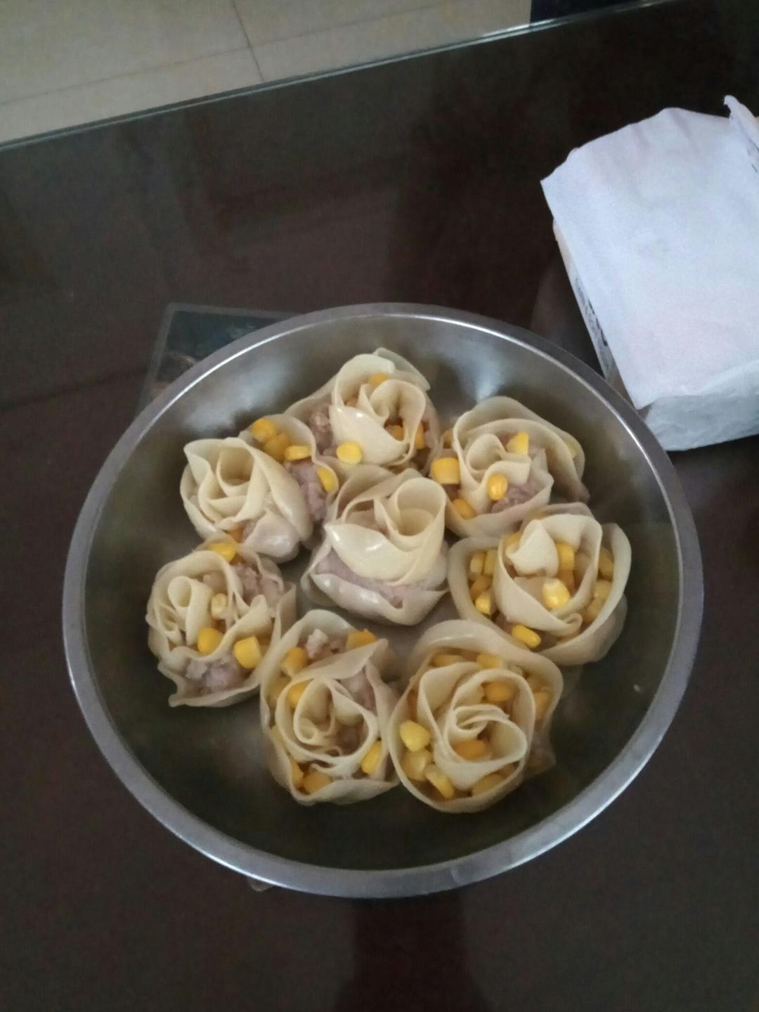 玫瑰花饺子
