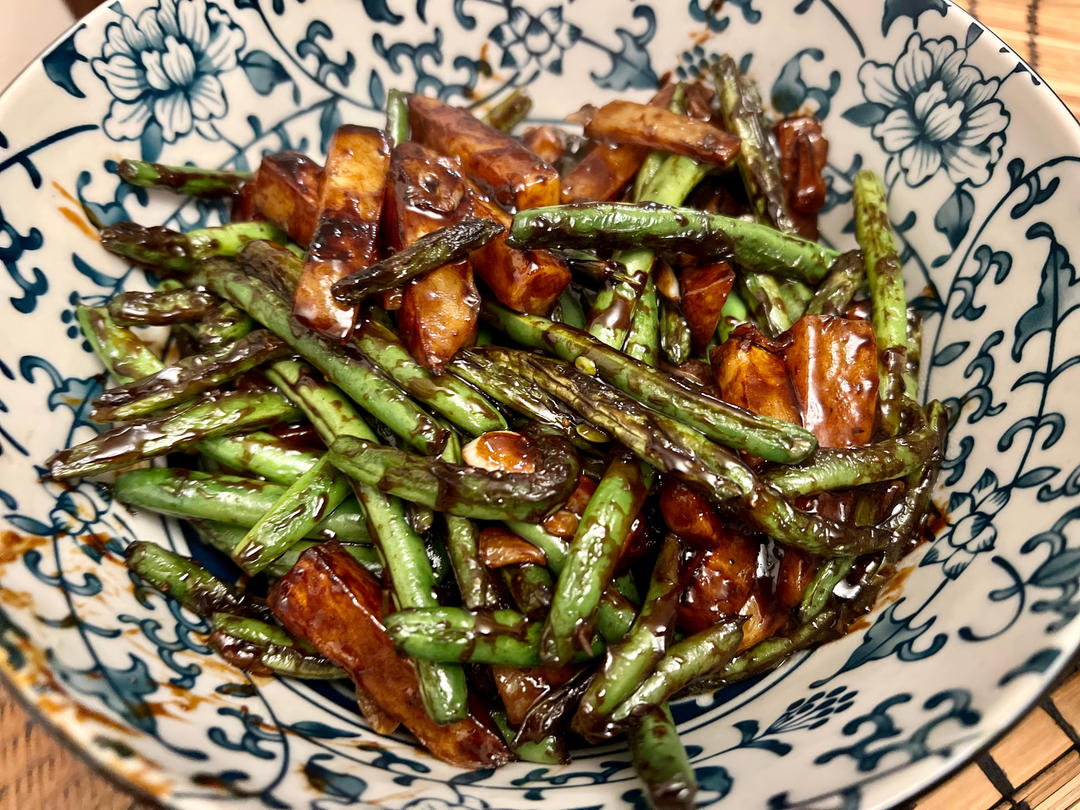 干煸豆角土豆