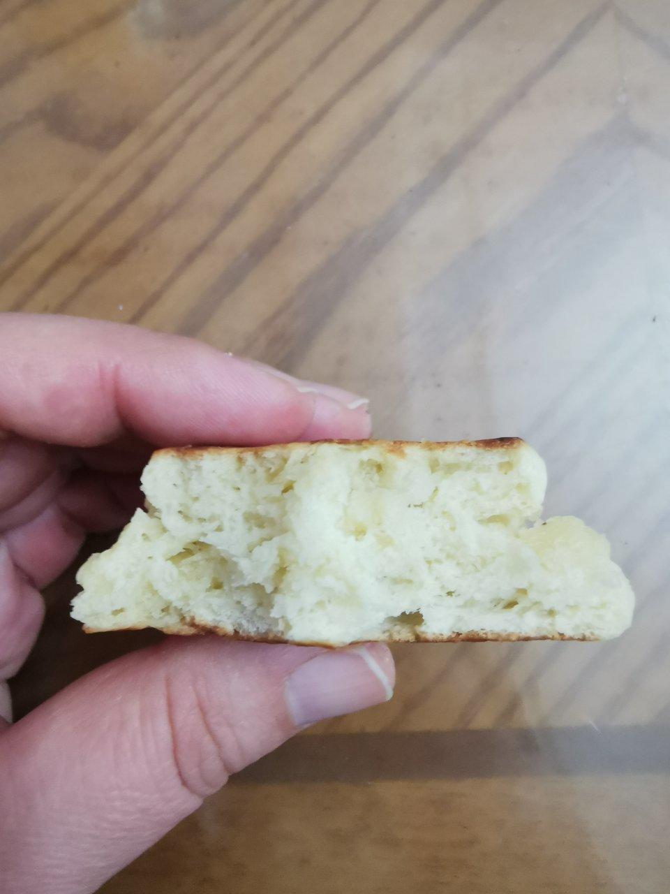 平底锅烙出来的·养胃山药饼·小面包