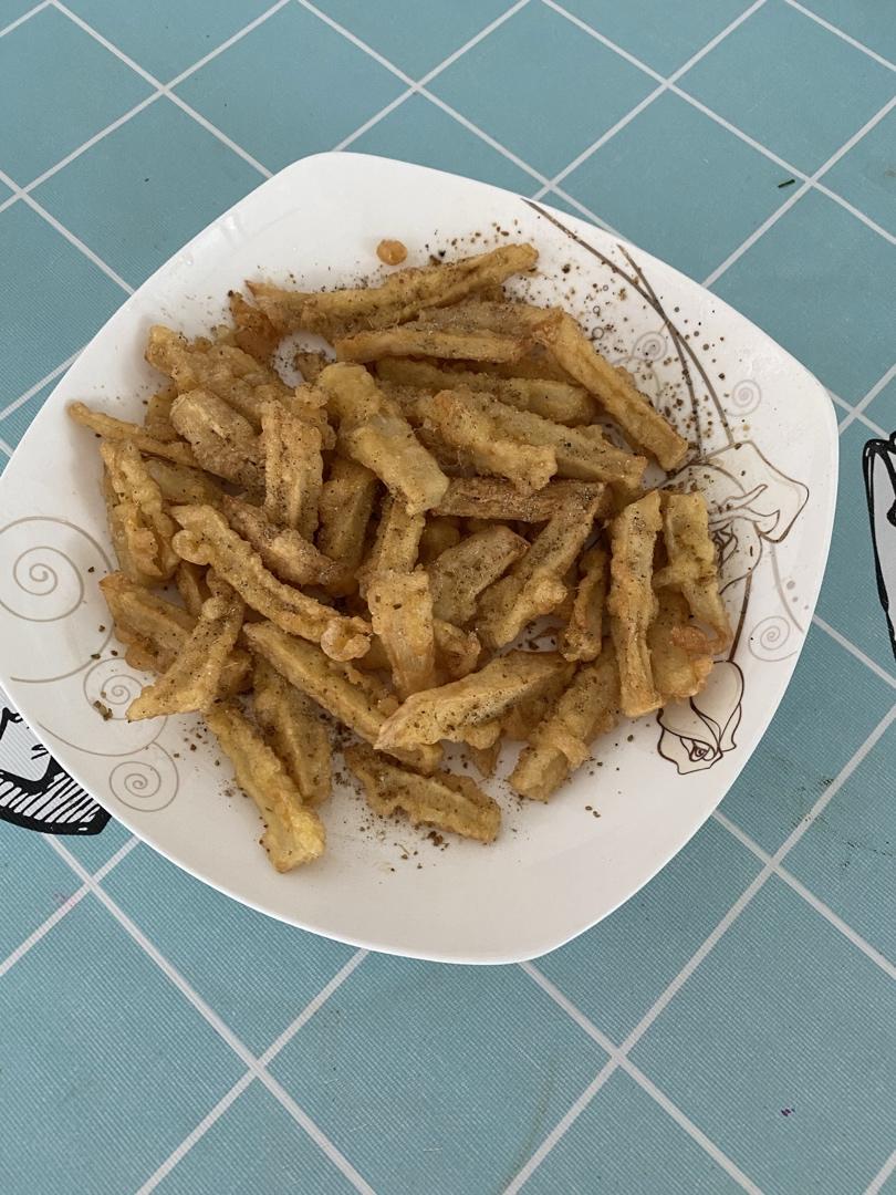 🔥外酥里嫩❗️椒盐杏鲍菇