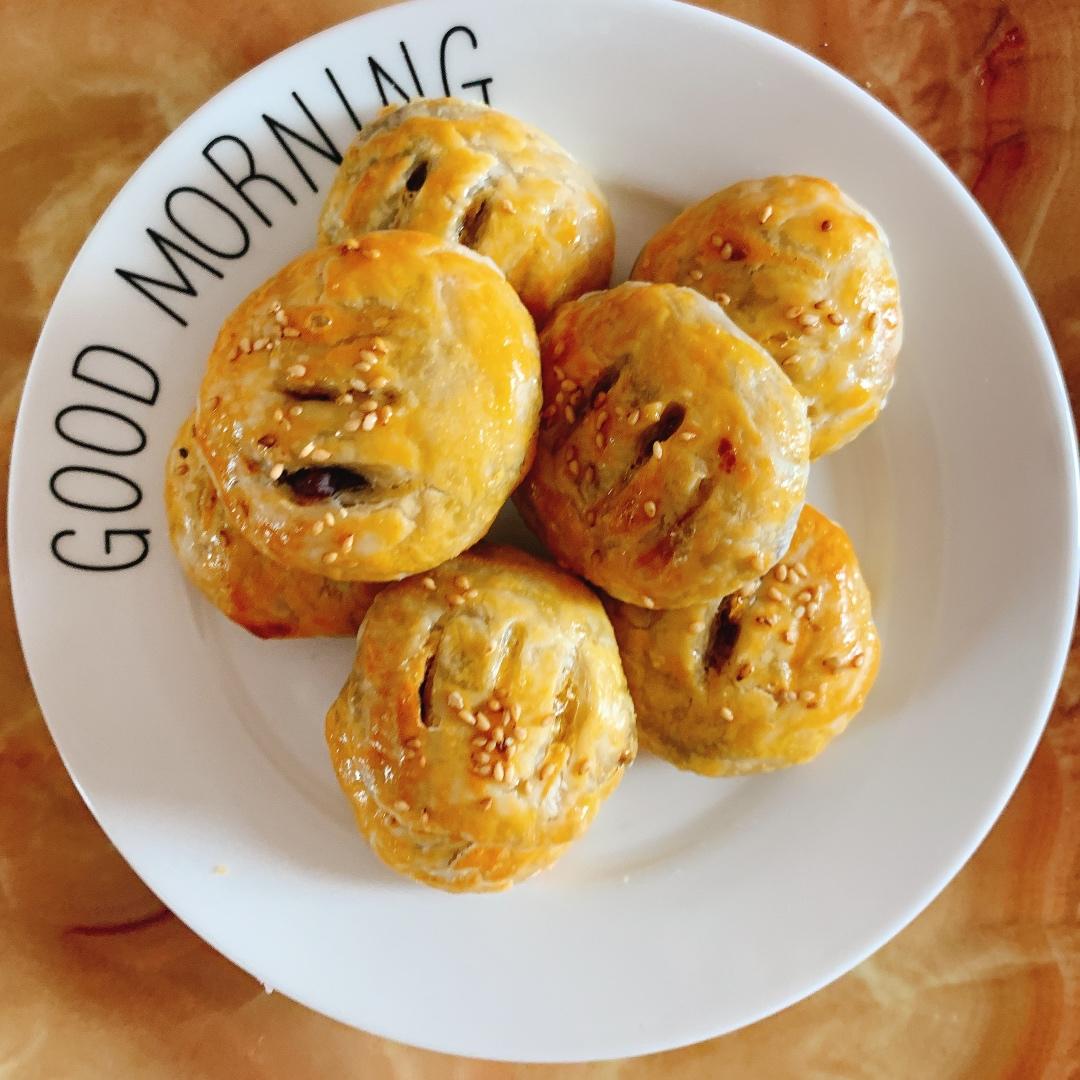 豆沙老婆饼（手抓饼版）