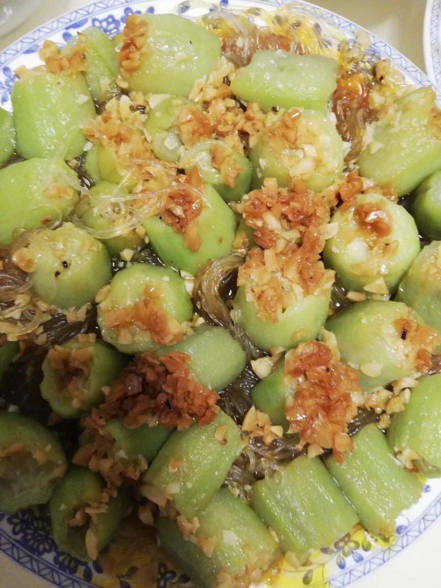 蒜蓉粉丝蒸丝瓜