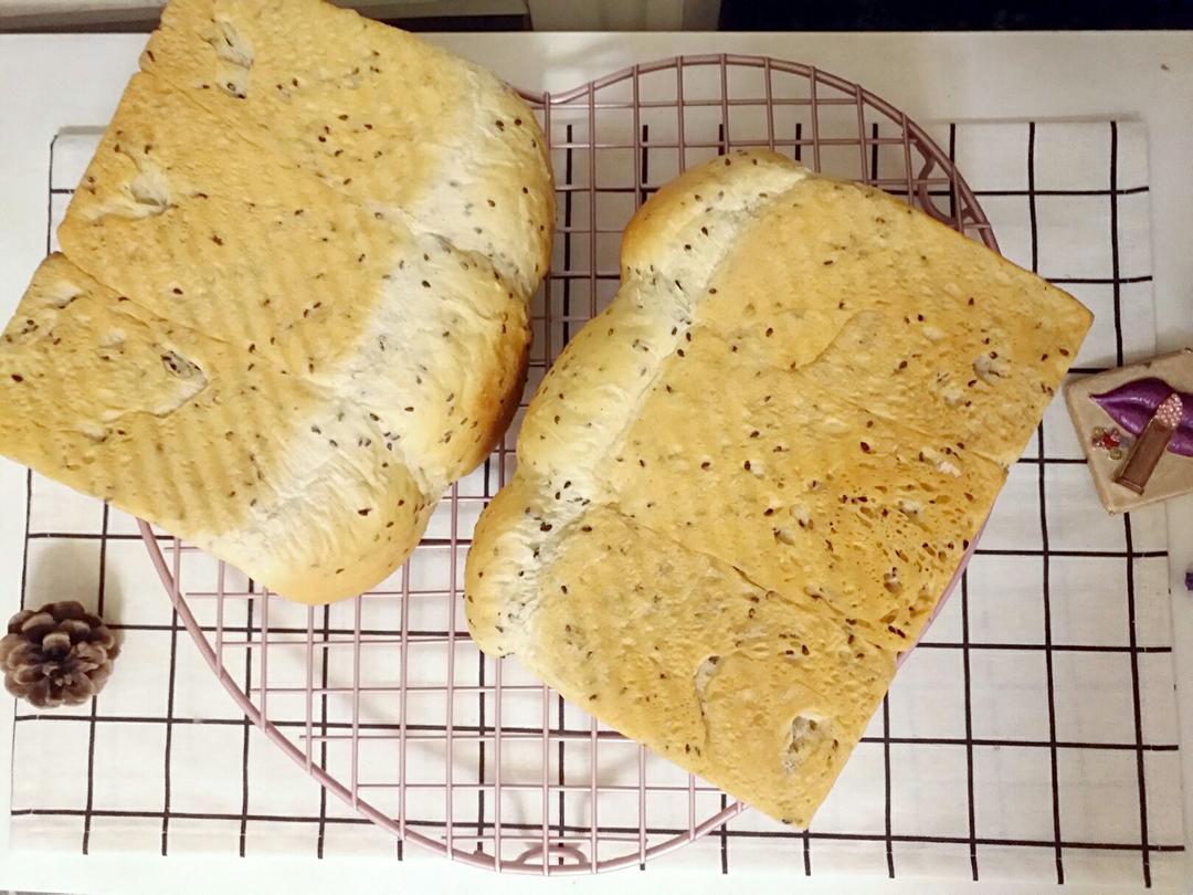 中种法 要传家的黑芝麻吐司