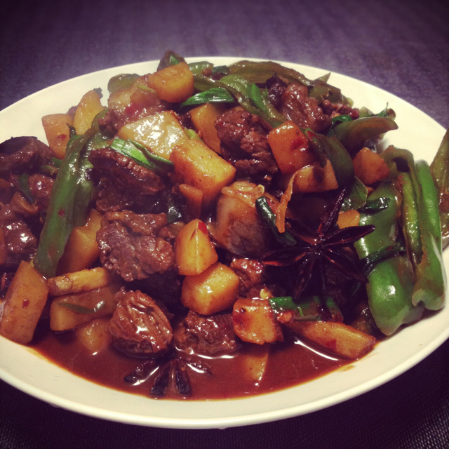 土豆烧牛肉