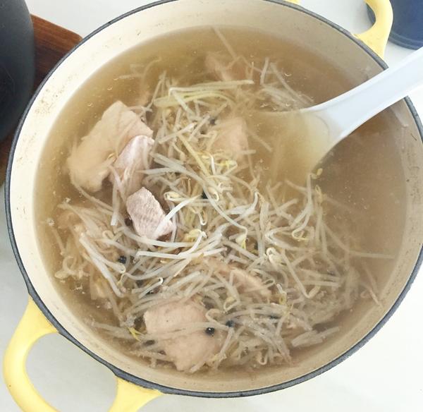 中式豆芽汤