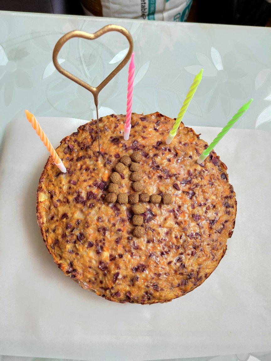 狗狗生日蛋糕/自制健康营养狗粮