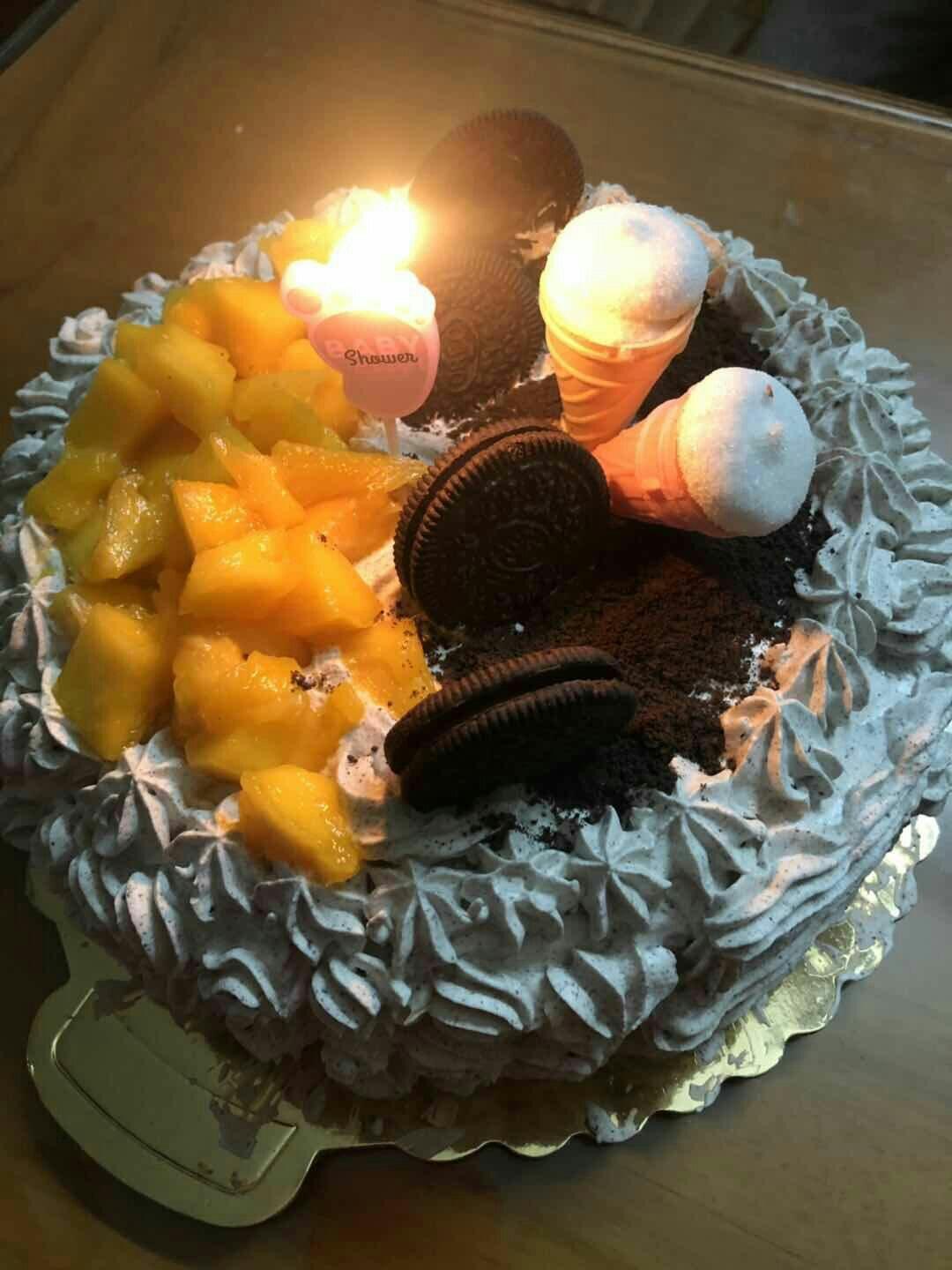 奥利奥咸奶油蛋糕