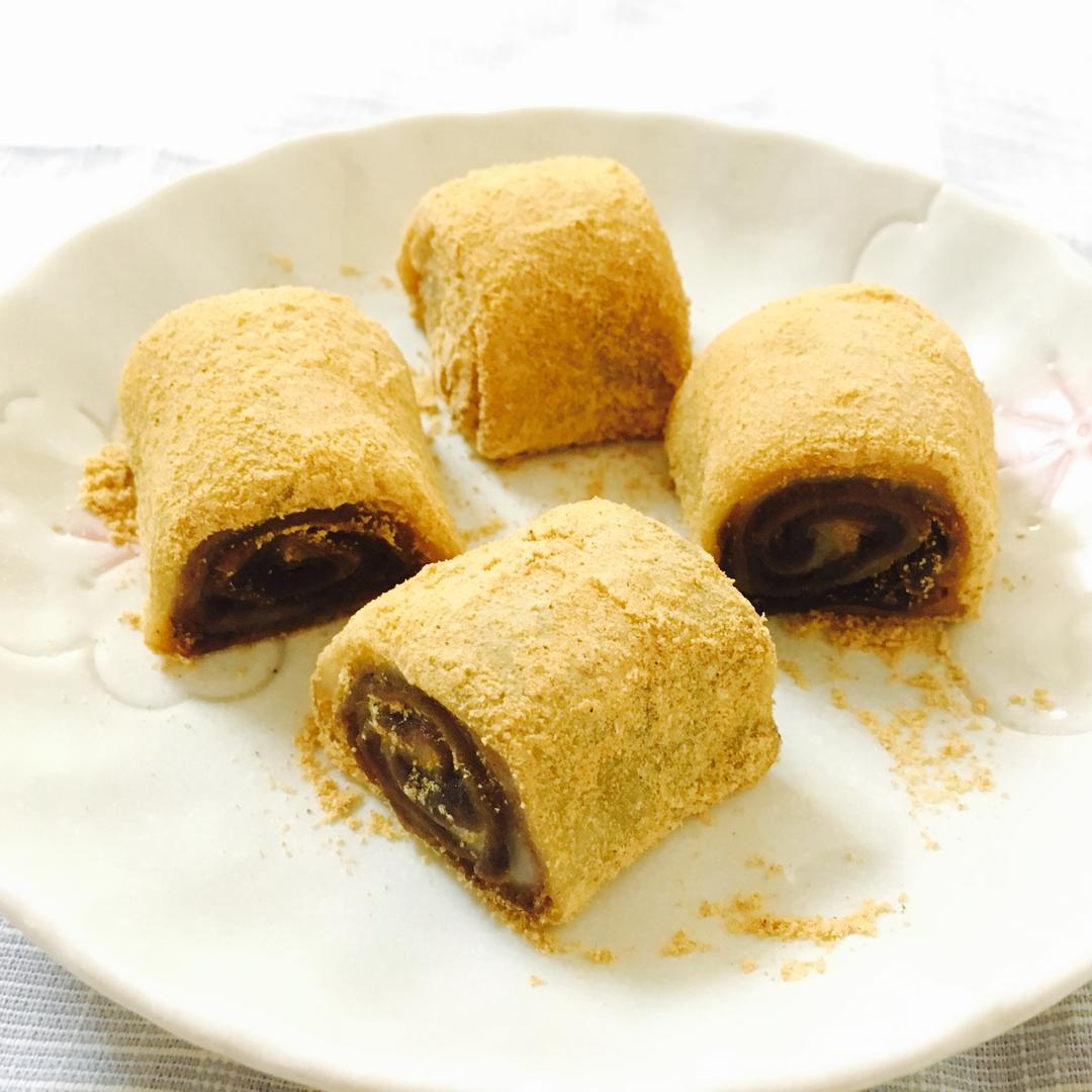 放冰箱隔夜也不会硬的驴打滚的做法