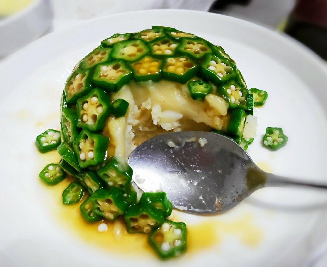 土豆泥秋葵