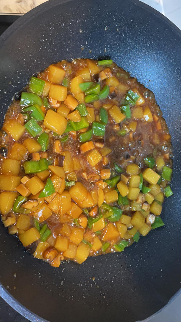 ㊙️香菇土豆肉沫拌饭❗️比外卖还好吃