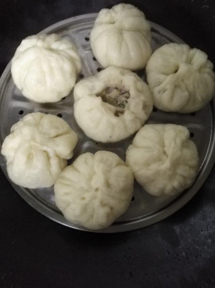 家庭手工肉馅大包子