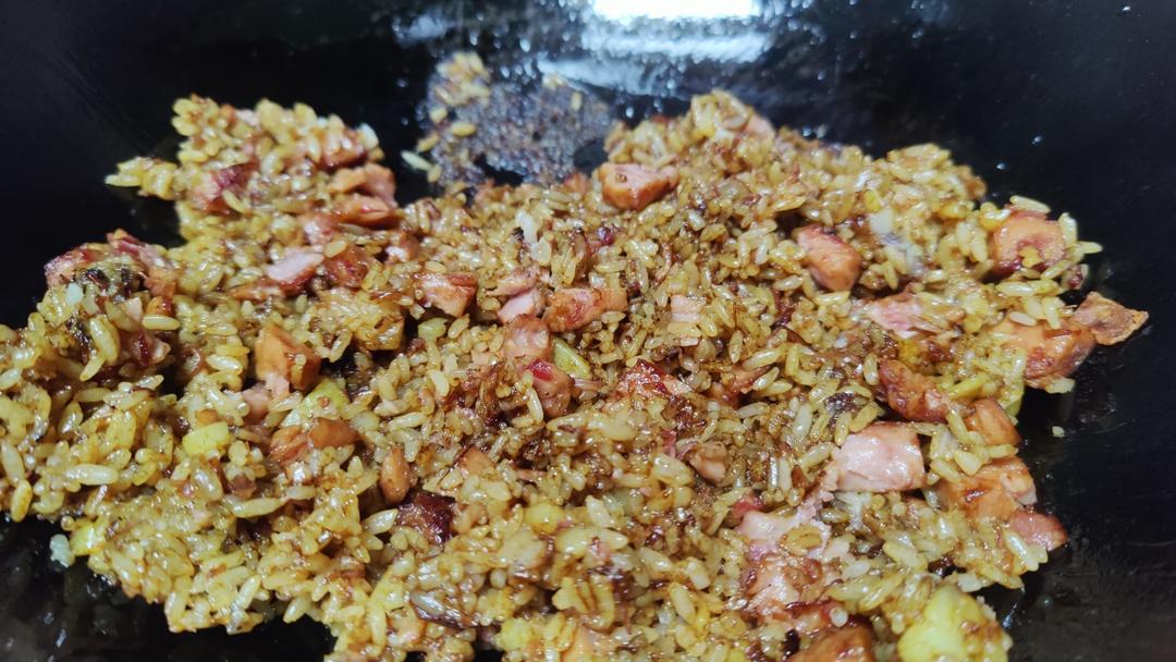 火腿土豆烩饭