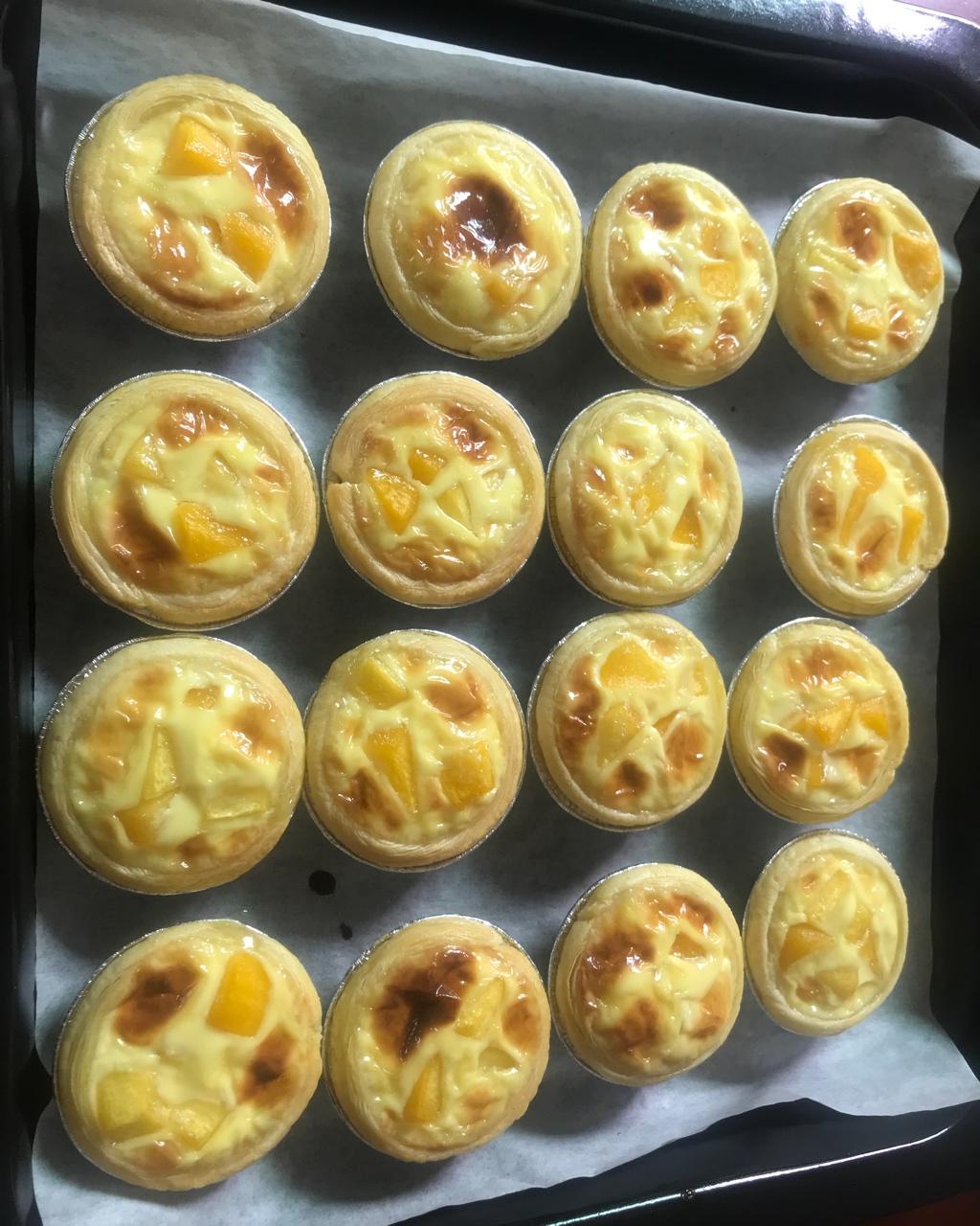 超级无敌巨好吃·黄桃蛋挞
比肯德基蛋挞还好吃😋