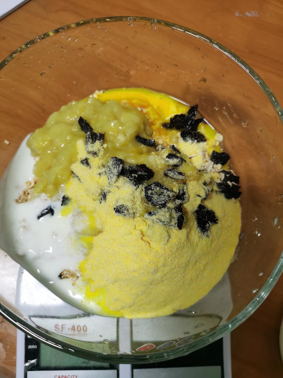 无油无糖燕麦代餐饼干