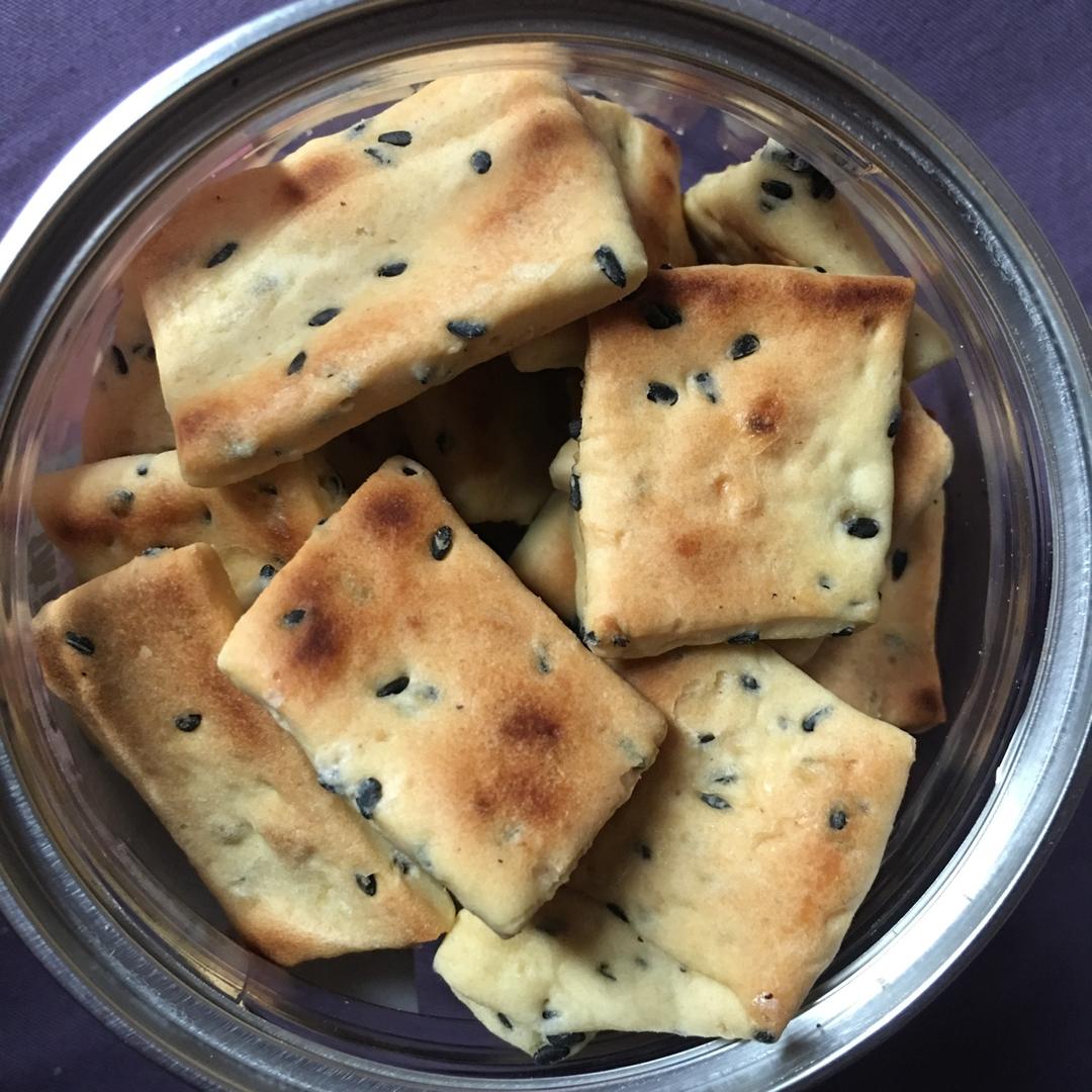 无蛋无奶芝麻饼干