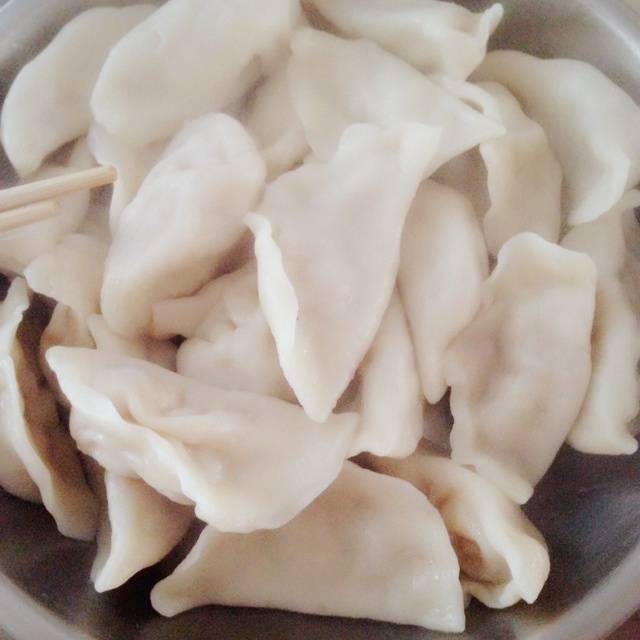 白菜香菇肉饺