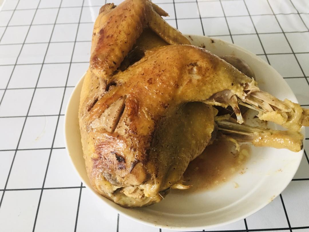 电饭锅盐焗鸡（简易版）