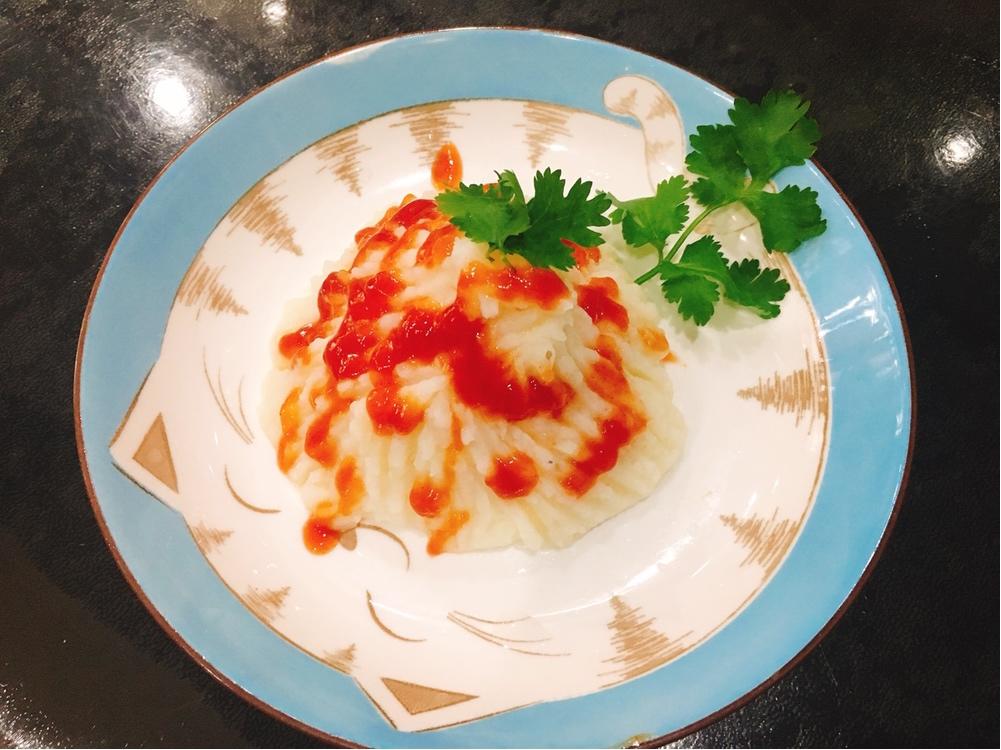 蓝莓山药泥