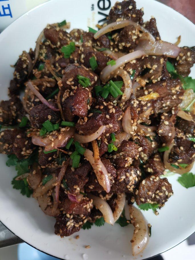 吃不到膻味的比烧烤更好吃的孜然羊肉🐏