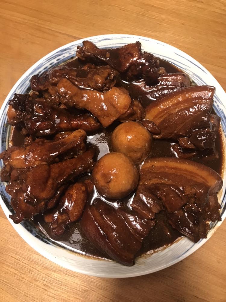卤鸡卤猪肉（东北坛肉）