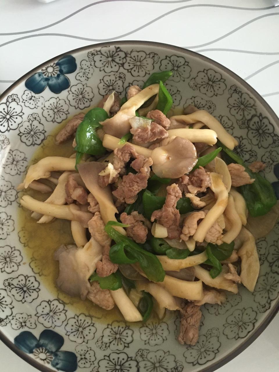肉片平菇