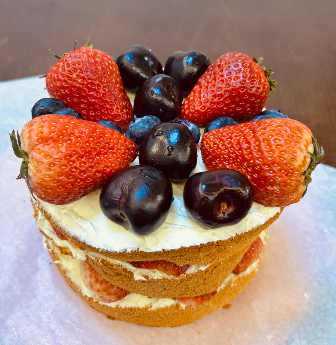 6寸戚风蛋糕零失败版