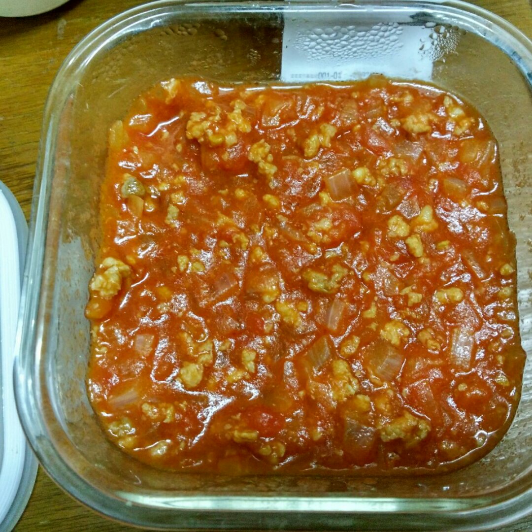 番茄肉酱意大利面