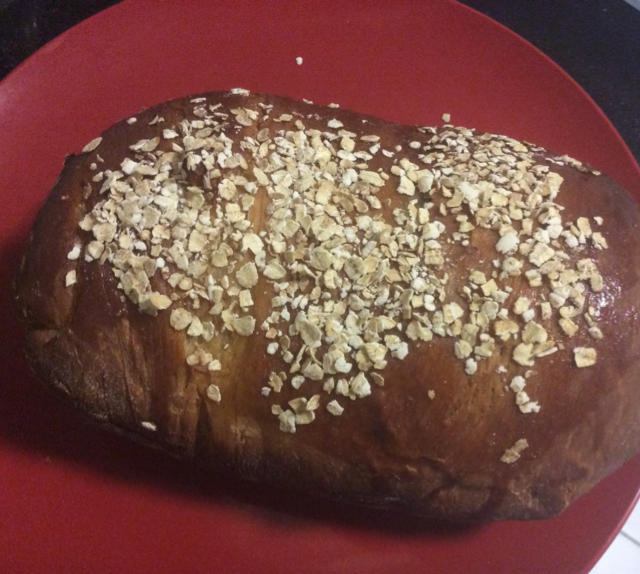 ACA面包机版葡萄干甜面包