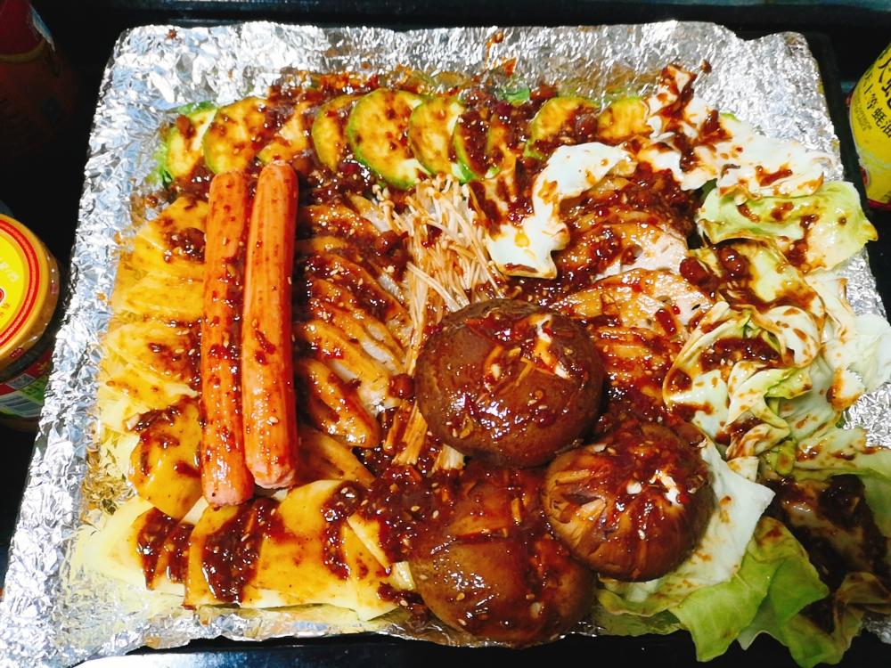 烤箱版快手烧烤简单易学