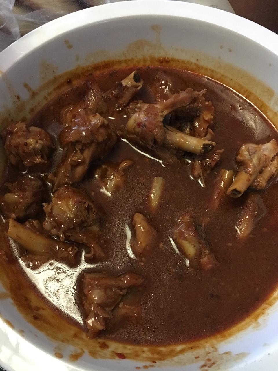 酱鸡骨棒【沈阳胡同里特色小吃】【诱食】黑暗料理