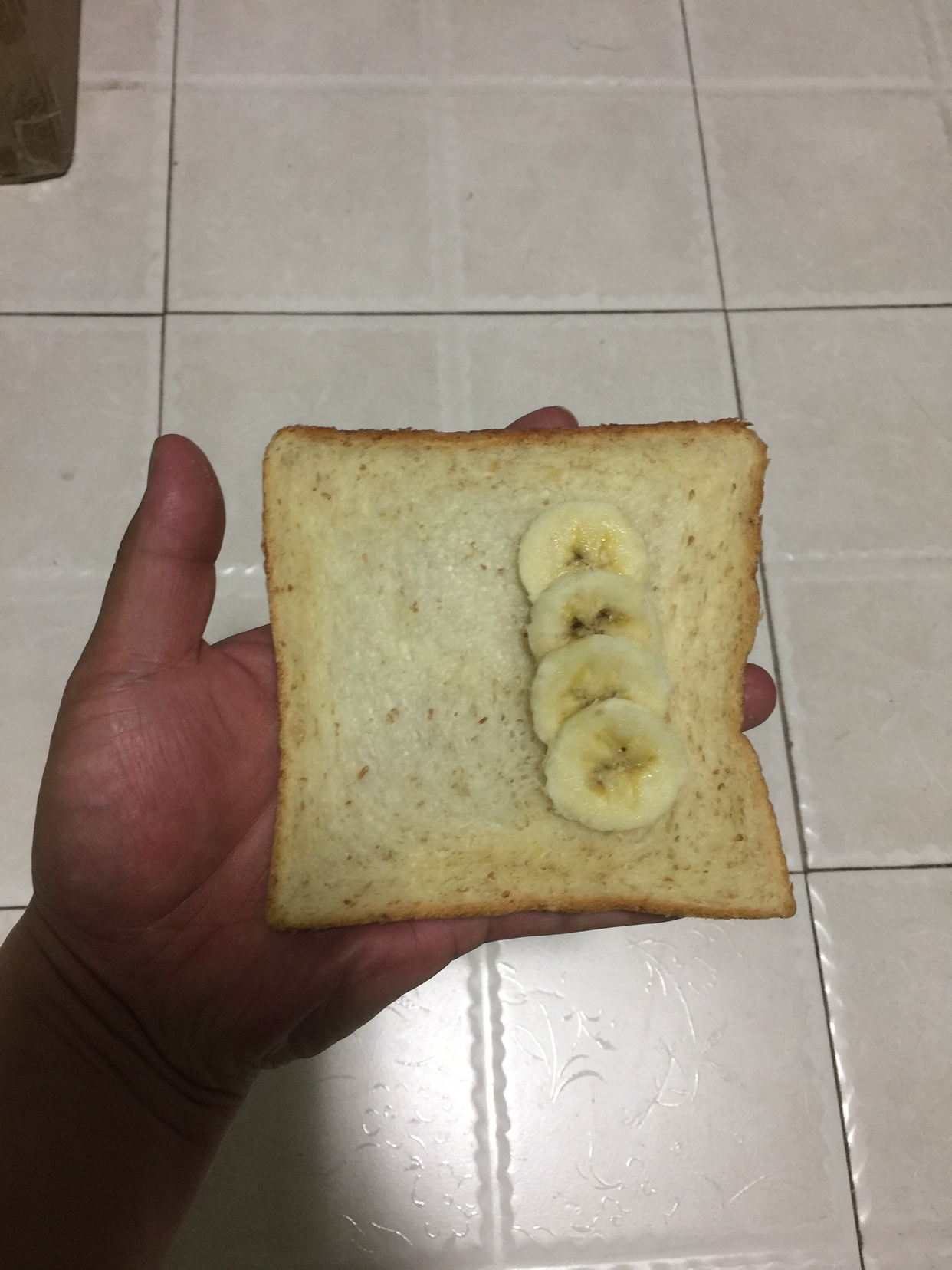 吐司香蕉派～儿童早餐的做法 步骤4