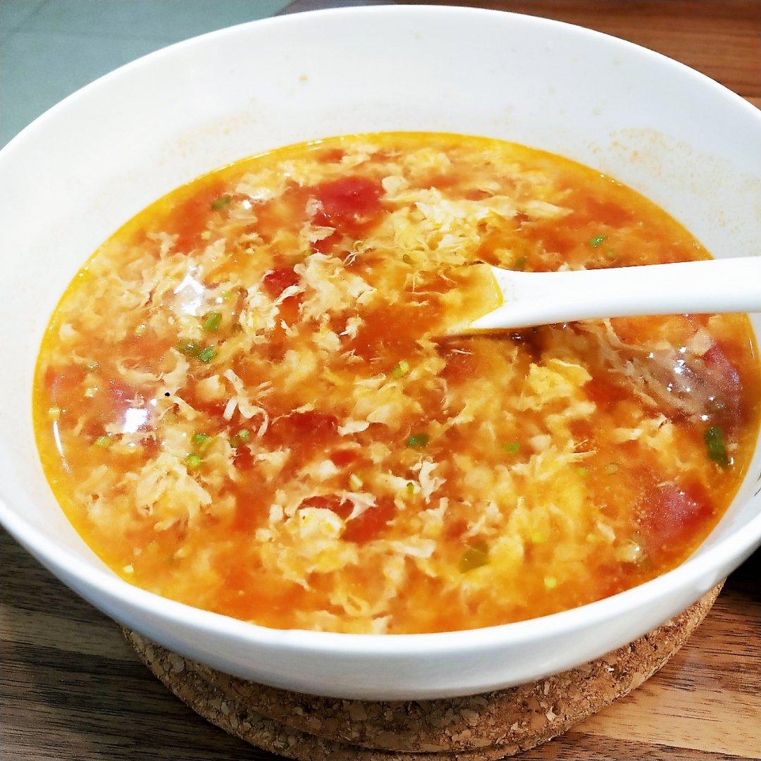 巧珍的私人厨房做的西红柿鸡蛋汤