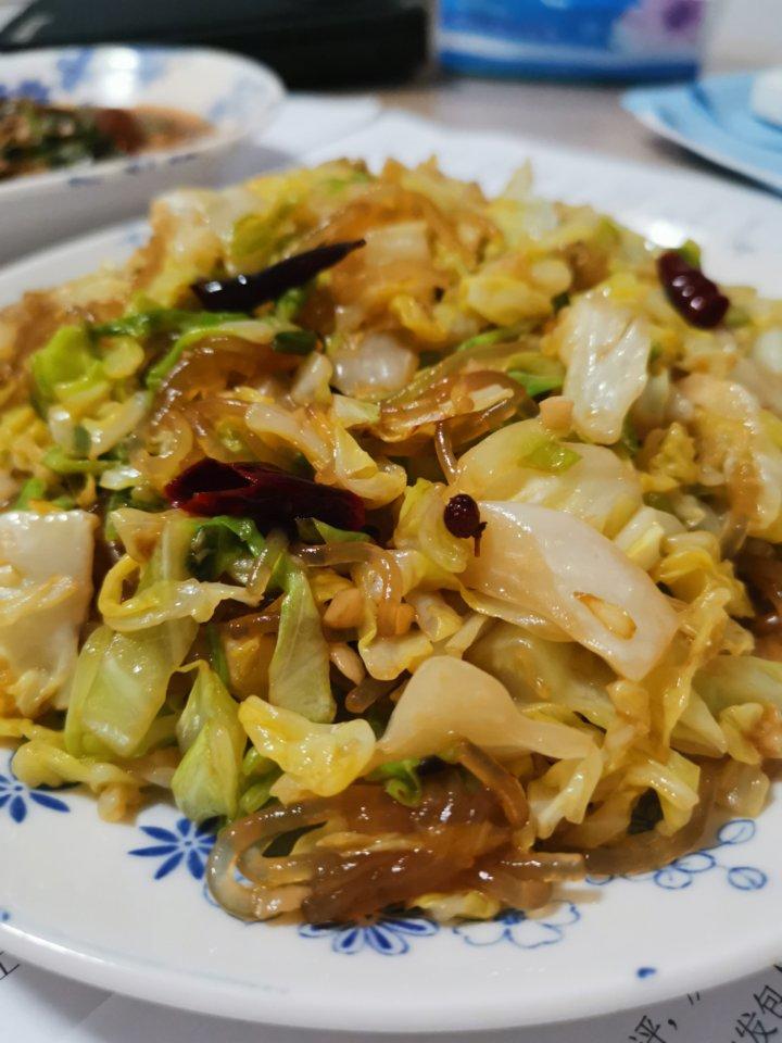 大头菜炒粉丝