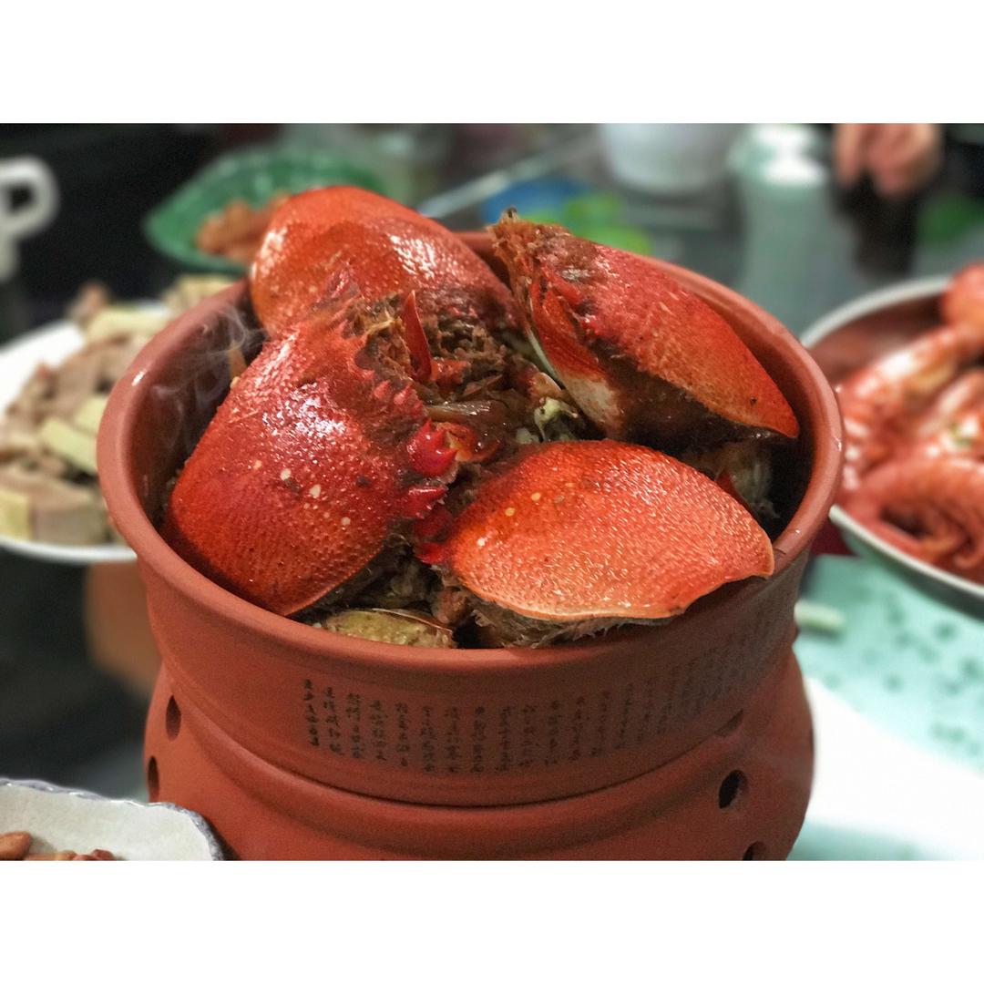清蒸老虎蟹