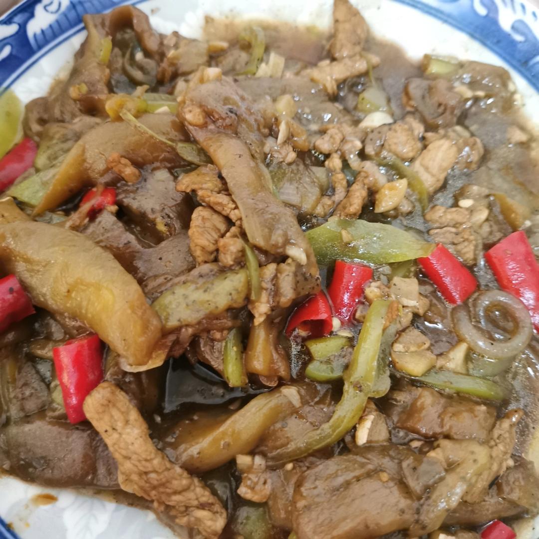 经典茄子🍆的做法！风味茄子丝