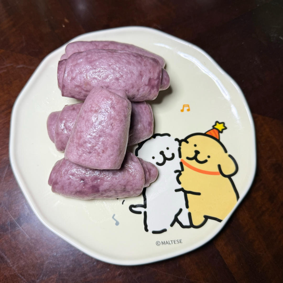 非常简单的健康养胃杂粮馒头(紫薯 南瓜 黑米)