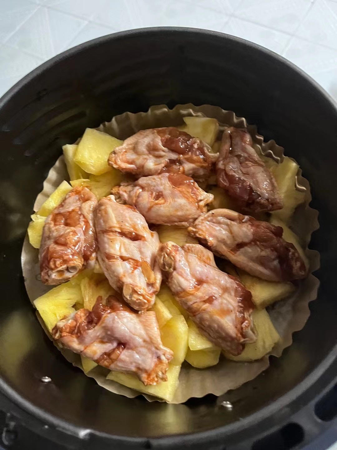 🍍解锁鸡翅的新吃法💯清香不油腻菠萝烤鸡翅