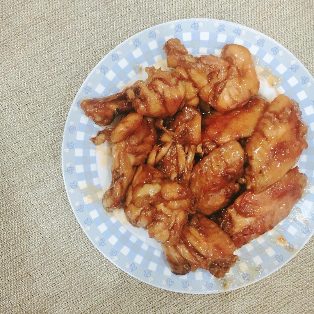 可乐鸡翅（无油加姜版）