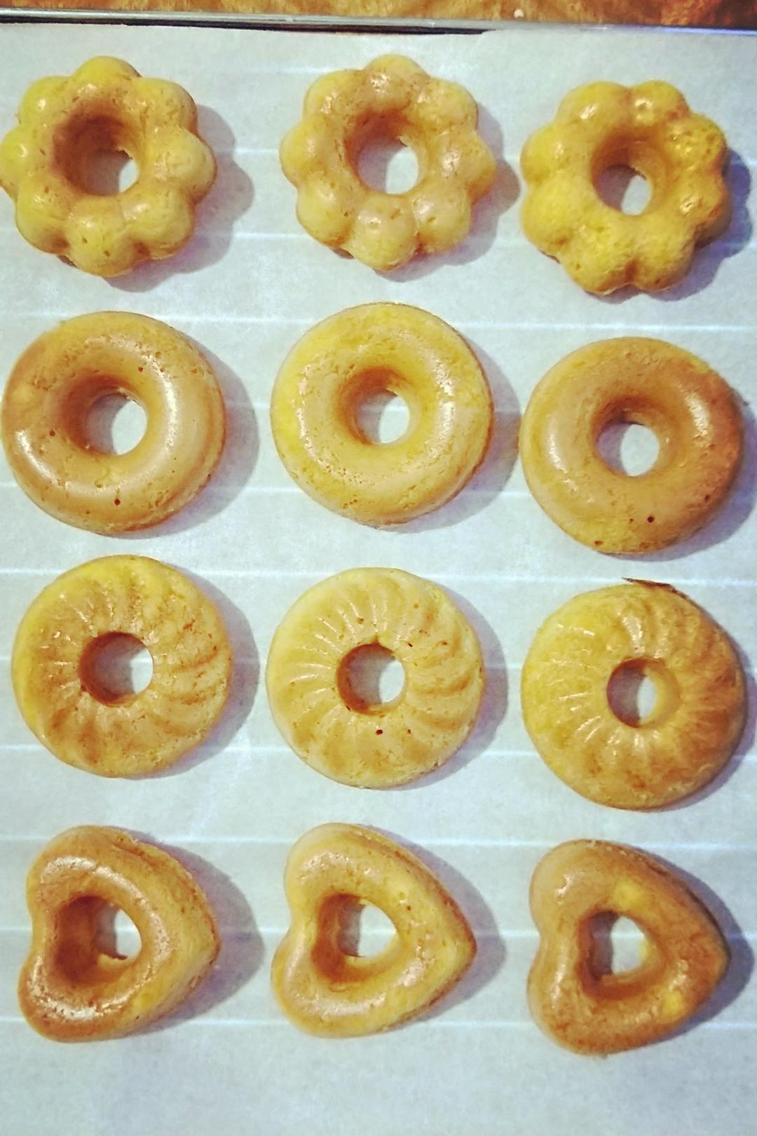 南瓜甜甜圈（烤箱版）