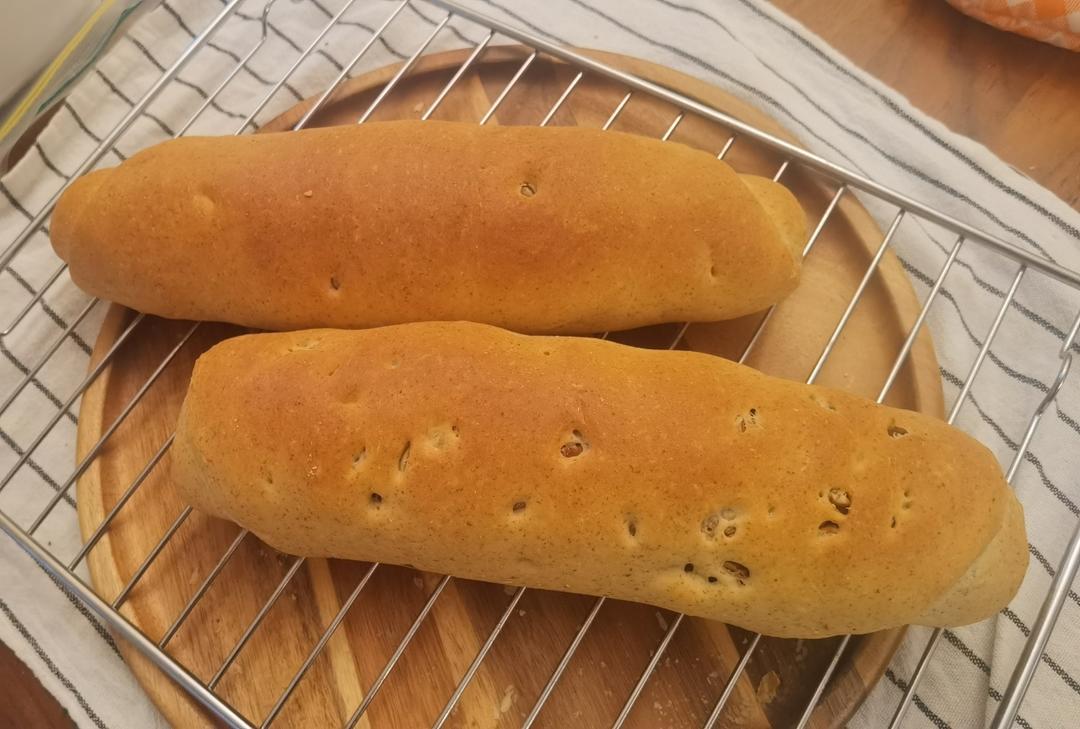 奶香坚果大列巴