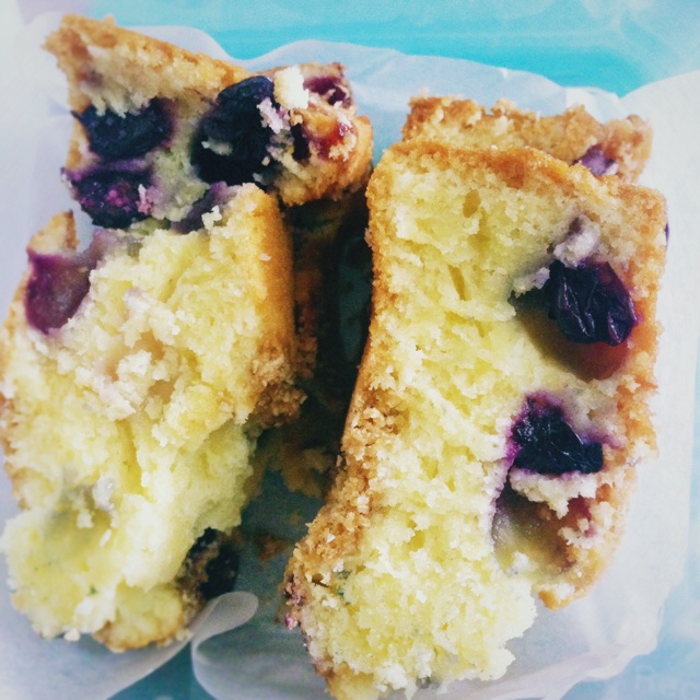 酥皮蓝莓蛋糕