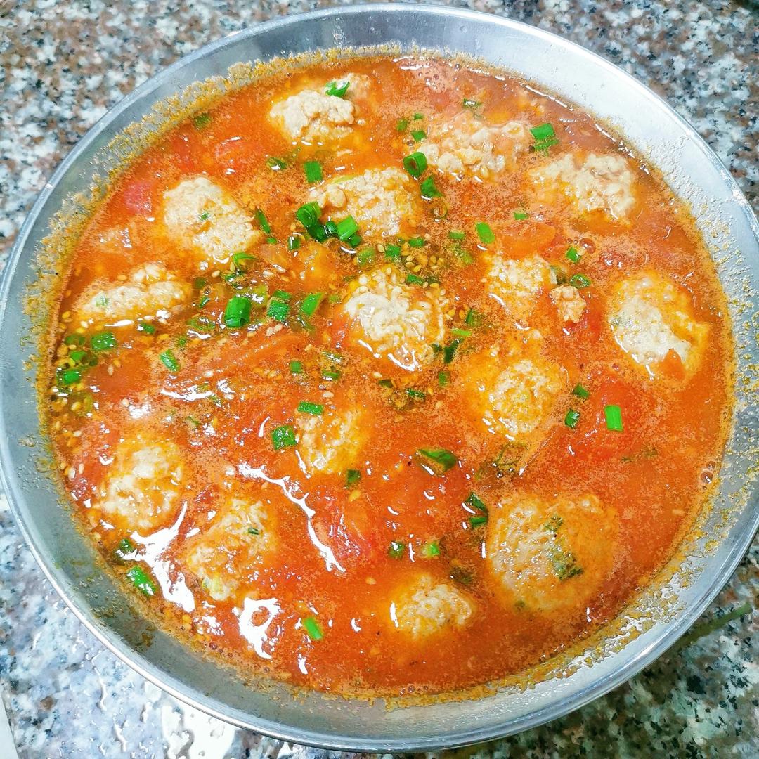 番茄肉丸汤