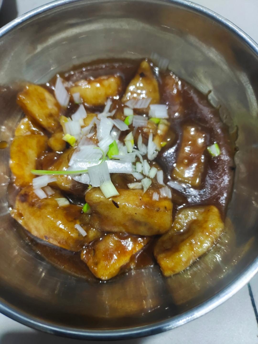 无敌好吃🔥巨下饭的糖醋茄子盖饭😋
