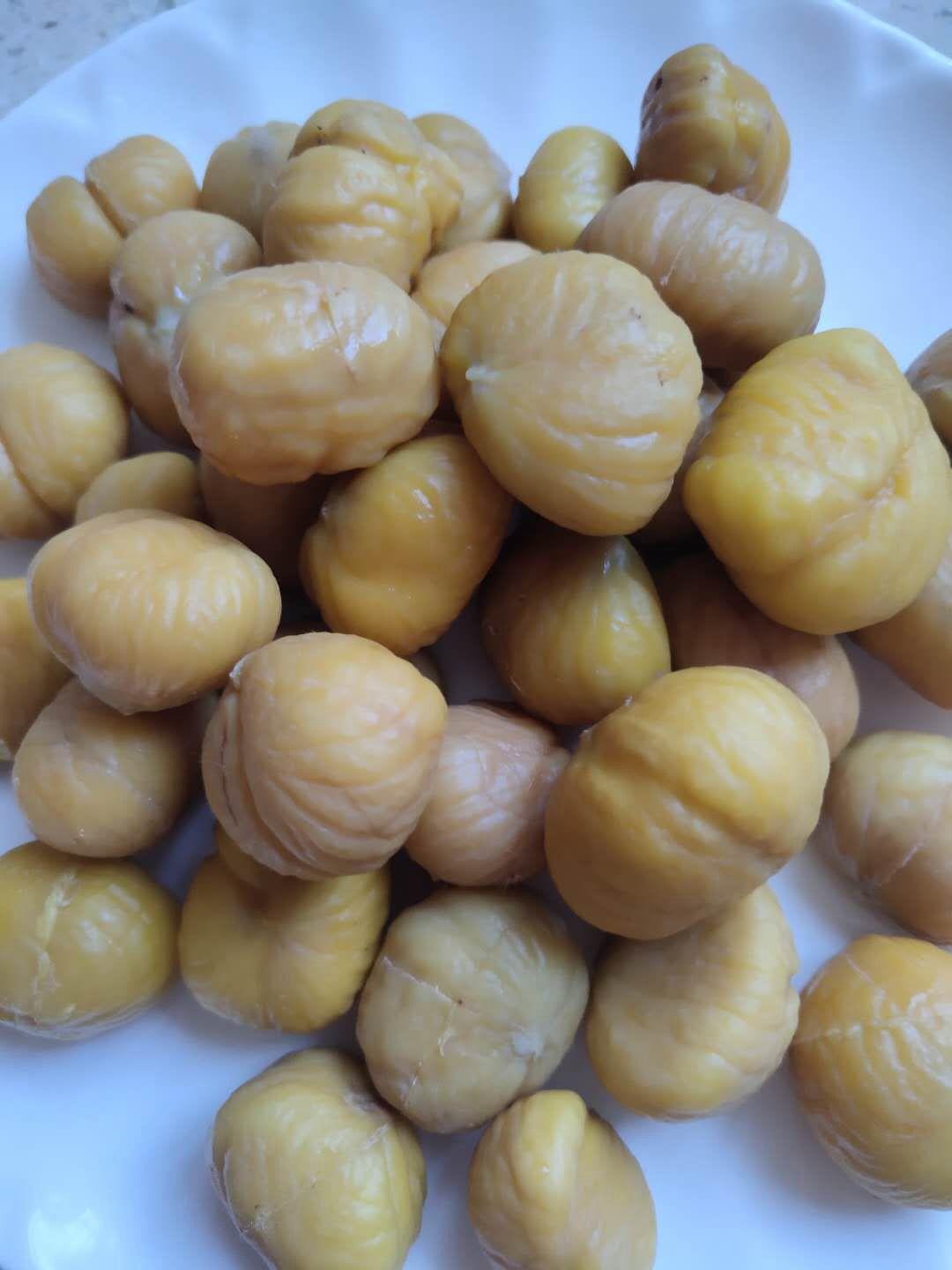 巧去板栗皮的做法