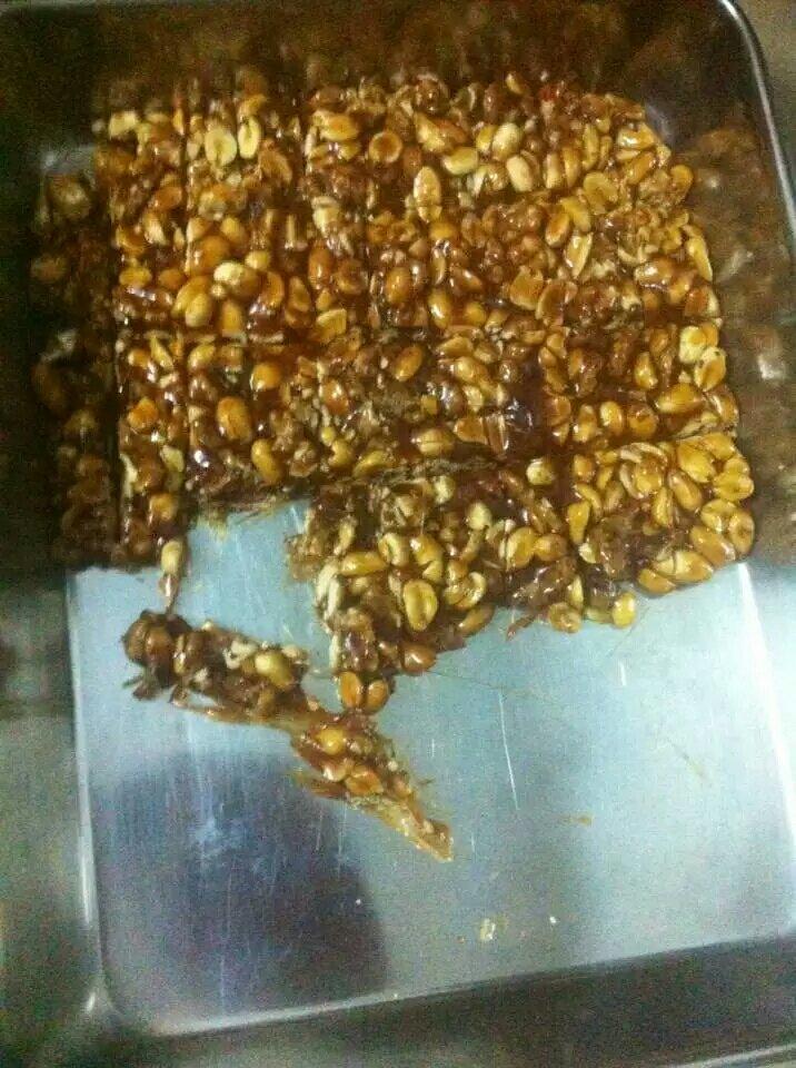 无水无油香脆花生糖
