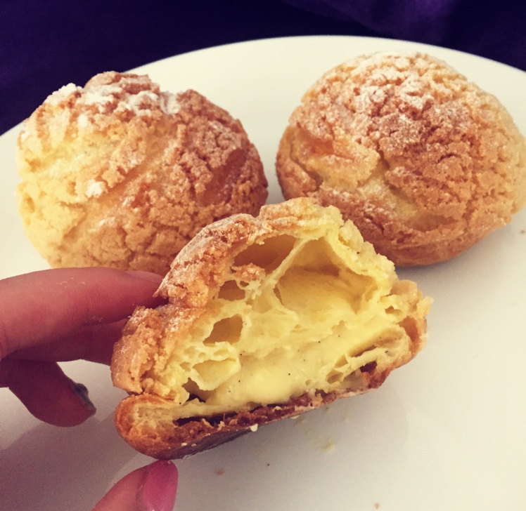 十分美味的酥皮泡芙