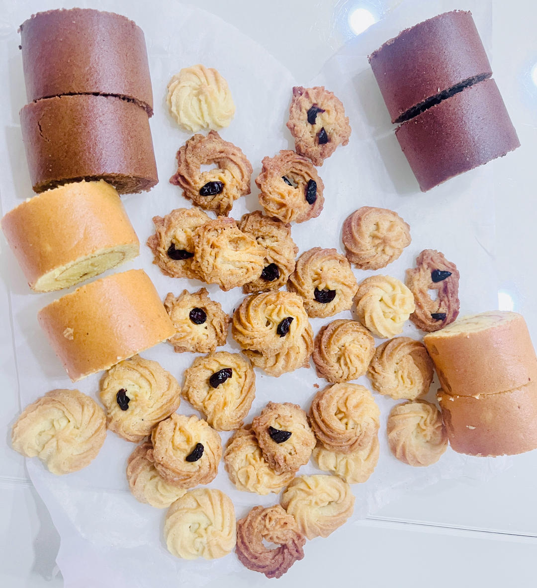 玉米油版的曲奇饼干